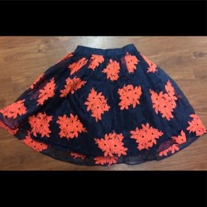 Pome Blossom Skirt by Maeve for Anthropologie